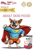 BYPET Yetişkin Köpekler İçin Dana Etli Konserve Yaş Mama 415 gr x 24 Adet - 3
