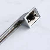 Metal Mutfak Mobilya Çekmece Mutfak Dolap Dolabı Kulpları Kulbu 16 Cm Kulpu 160 Mm Krom - 5