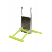 Kardelen Aynalı Tünekli Dikdörtgen Kuş Salıncağı 8*12*13 cm thumbnail 1