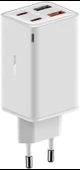 Baseus GaN6 Pro 65 W Beyaz Type-C Kablolu Hızlı Şarj Aleti Outlet - 1