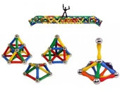 Magnastix 148 Parça Manyetik Lego Seti - 3