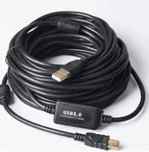 10 Metre Amplifikatör Çipli Usb 2.0 Yazıcı Bağlantı Kablosu - 1