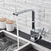 Kustar Krom Kare Aç Kapa Mutfak Bataryası 2 Yıl Garantili Pirinç Gövde thumbnail 4