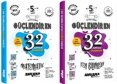 Ankara 2025 5. Sınıf Matematik + Fen Bilimleri Güçlendiren 32 Haftalık Deneme 2 Kitap - 1