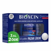 Bioxcin Quantum Şampuan 3al 2öde (Dökülme Karşıtı Bakım Kuru-Normal Saçlar) - 1