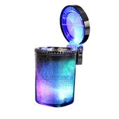 Küllük Rgb 7 Renkli Araç İçi Küllük Kapaklı ve Işıklı - 2