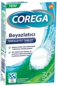 COREGA Beyazlatıcı Diş Protezi Temizleyici 30 Tablet 3 Adet - 1