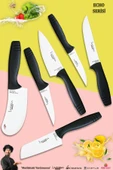 Eco Serisi Mutfak Bıçak Seti Et Ekmek Sebze Salata Pizza Börek Pide Şef Bıçağı 6 Lı Set ( Mft-7428) - 1