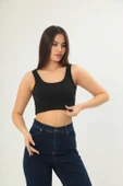 Fitilli Görünümlü Askılı Kalın Esnek Örme basıc crop thumbnail 1