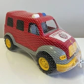 Kırmızı Renkli İtfaiye Arabası | 27x14 Cm | Mavi Su Dünyası - 1