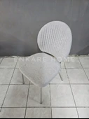 Enkare Midye Sandalye 6 Adet - Gri - 2
