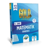 6.Sınıf Matematik Gold + Seri 12 Deneme - 1