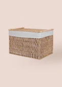 The Mia Cesta Hasır Organizer Sepet Naturel 57x36x37 Cm SPT0080 - 1