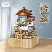 LOZ Klasik Yel Değirmeni Evi Müzik Kutusu - 3