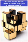 ZETCONCEPT 3X3 GOLDEN MIRROR AYNA KÜP -Zeka Küpü - Profesyonel Speed Cube - Sabır Küpü - 3