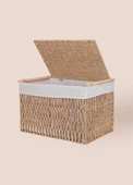The Mia Cesta Hasır Organizer Sepet Naturel 57x36x37 Cm SPT0080 - 2