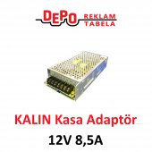 12V 8,5A KALIN KASA TRAFO ADAPTÖR DEPO TABELA REKLAM - 1