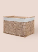 The Mia Cesta Hasır Organizer Sepet Naturel 62x42x42 Cm SPT0079 - 1