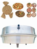 Elektrikli Tandır | Ekmek Yapma Makinesi Çok Amaçlı Pişirici | Yeni Nesil Topraklı Kablo katmer büyük boy - 4