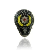 Single Sword Polis Metal Cüzdan Rozeti - 1