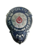 Single Sword Polis Metal Cüzdan Rozeti - 4