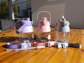 Shotay Hippo Tritan Su Matarası Pembe 1050Ml - 8