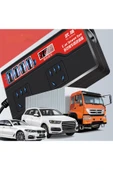 Araba güç invertörü otomatik güç dönüştürücü DC 12V 4 USB podijital ekran araba güç adaptörleri - 5