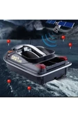 Sazan Yemleme (TEKNE VE BOTU)gps Model Oto Pilot Eve Dönüş Otomotik Hazneler Su Sovutmalı Büyük Boy - 3