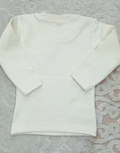 Kız Çocuk Pamuklu body Ribana Mevsimlik Bebek body - 3