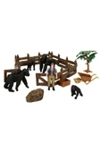 Aslan, Leopar, Goril ve Daha Fazlası! Wild Life Çiftlik Seti - 1