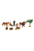 Aslan, Leopar, Goril ve Daha Fazlası! Wild Life Çiftlik Seti - 3