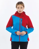 Mapamyumco Windbreaker Kadın Ceket-MAVİ-KIRMIZI thumbnail 5