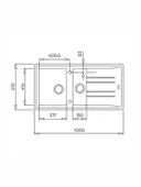 Teka Stone 60 B TG Beyaz Eviye 115360005 - 3