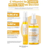 Skinwell Ton Eşitleyici ve Süper Aydınlatıcı C Vitamini Yüz Bakım Sprey Serum 100ML - 4