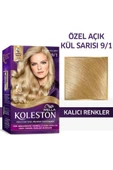 Koleston Kit Saç Boyası 9/1 Özel Açık Küllü Sarı - 2