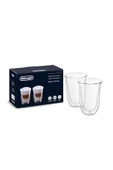 Delonghi DLSC312 - 2'Li Latte Macchiato Çift Cidarlı Bardak thumbnail 1