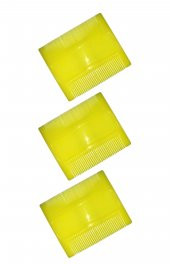 Sarı Tarak Bit Tarağı 10x8 cm (3 adet) - 1