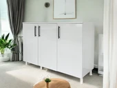 Woodnat Mutfak Dolabı, Kiler Dolabı, Banyo Dolabı, Kahve Köşesi 120x45x85 cm - 1