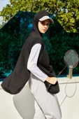 Hijab Sport Sweat. - Siyah - 2