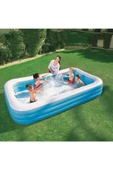 BESTWAY 3 Halka Dikdörtgen Aile Havuzu 3.05 M X 1.83 M X 56 Cm. - 1
