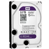 WESTERN DİGİTAL Purple 3TB 5400rpm 64MB Sata 3.0 3.5" 7x24 Güvenlik Harddisk (WD30PURX) - 1