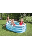 INTEX Şeffaf Oval Havuz 163x107x46 Cm - 5