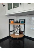 AKIS HOME Tezgah Üstü Köşe Raf İkili - 3