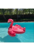 INTEX Flamingo Binici - Şişme Flamingo - Bot Deniz Flamingo Binici - Havuz Flamingo Şişme 142x137x97 cm. - 6