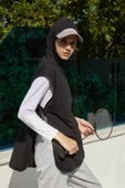 Hijab Sport Sweat. - Siyah - 3