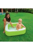 INTEX Mini Kare Havuz Yeşil 86cm - 1