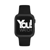 You Watch F3-YF300 Black & Black Silicon Unisex Kol Saati - 2