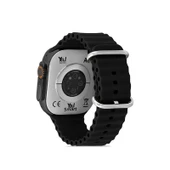 You Watch A8-A80PRO Black & Black Silicon Unisex Kol Saati - 3