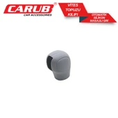 CARUB VitesTopuz Kılıfı Silikon Otomati Masajl Gri - 5