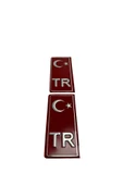 Tr Plaka Pulu Kırmızı - 1